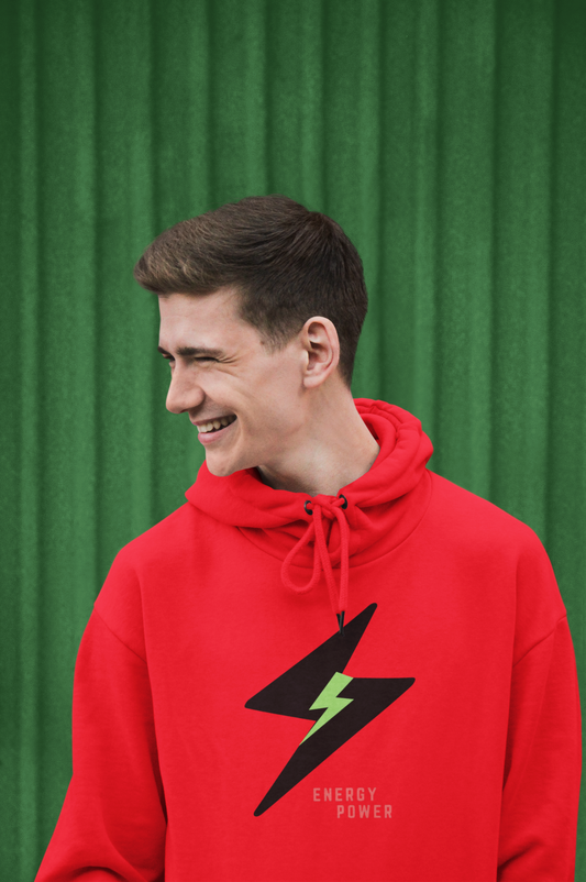 Energy Power Unisex fleece hoodie