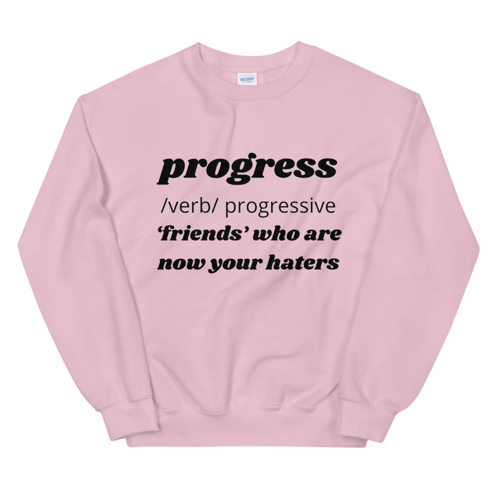 Progress Unisex Sweatshirt Cotesh Blending Trends