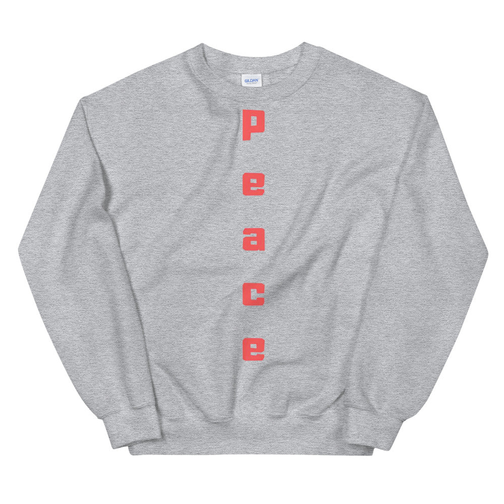 Peace Unisex Sweatshirt Cotesh Blending Trends