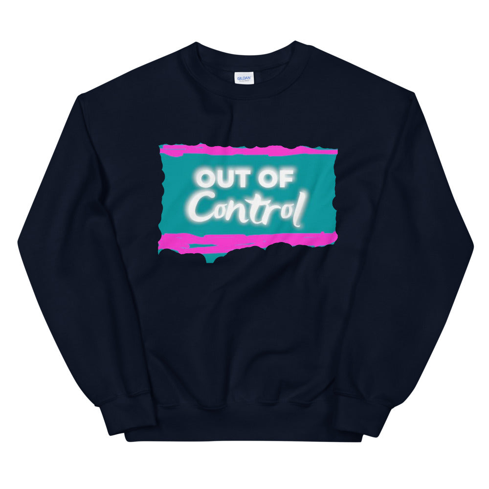 Out of Control Unisex Sweatshirt Cotesh