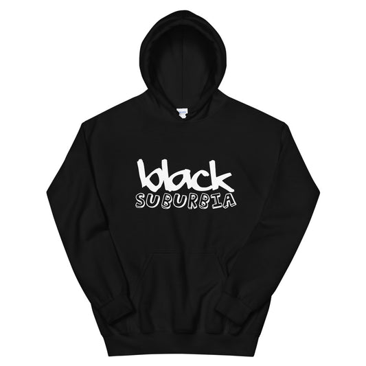 Black Suburbia Unisex Hoodie | Cotesh | Hoodiez