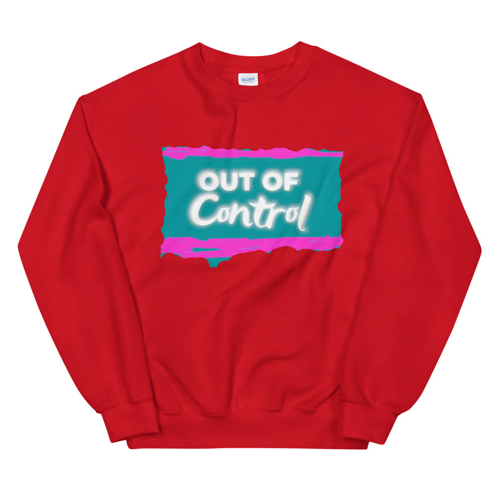 Out of Control Unisex Sweatshirt Cotesh