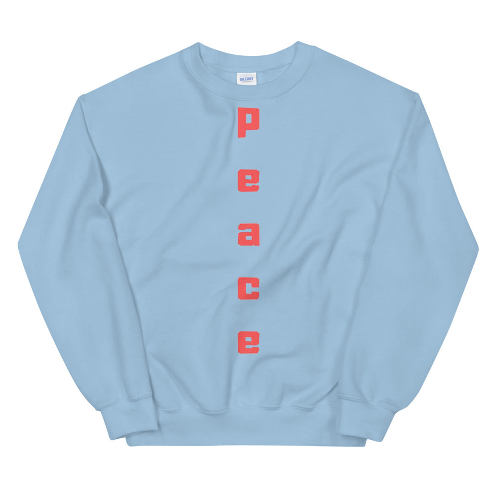 Peace Unisex Sweatshirt Cotesh Blending Trends