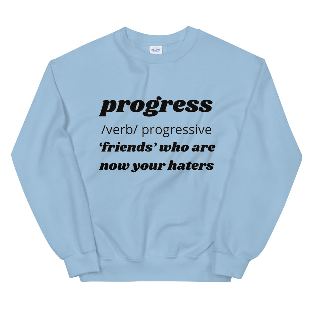 Progress Unisex Sweatshirt Cotesh Blending Trends