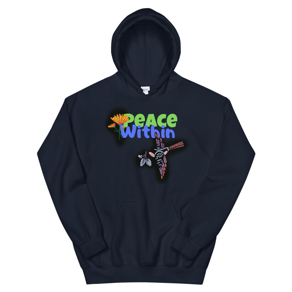 Peace within Unisex Hoodie Cotesh