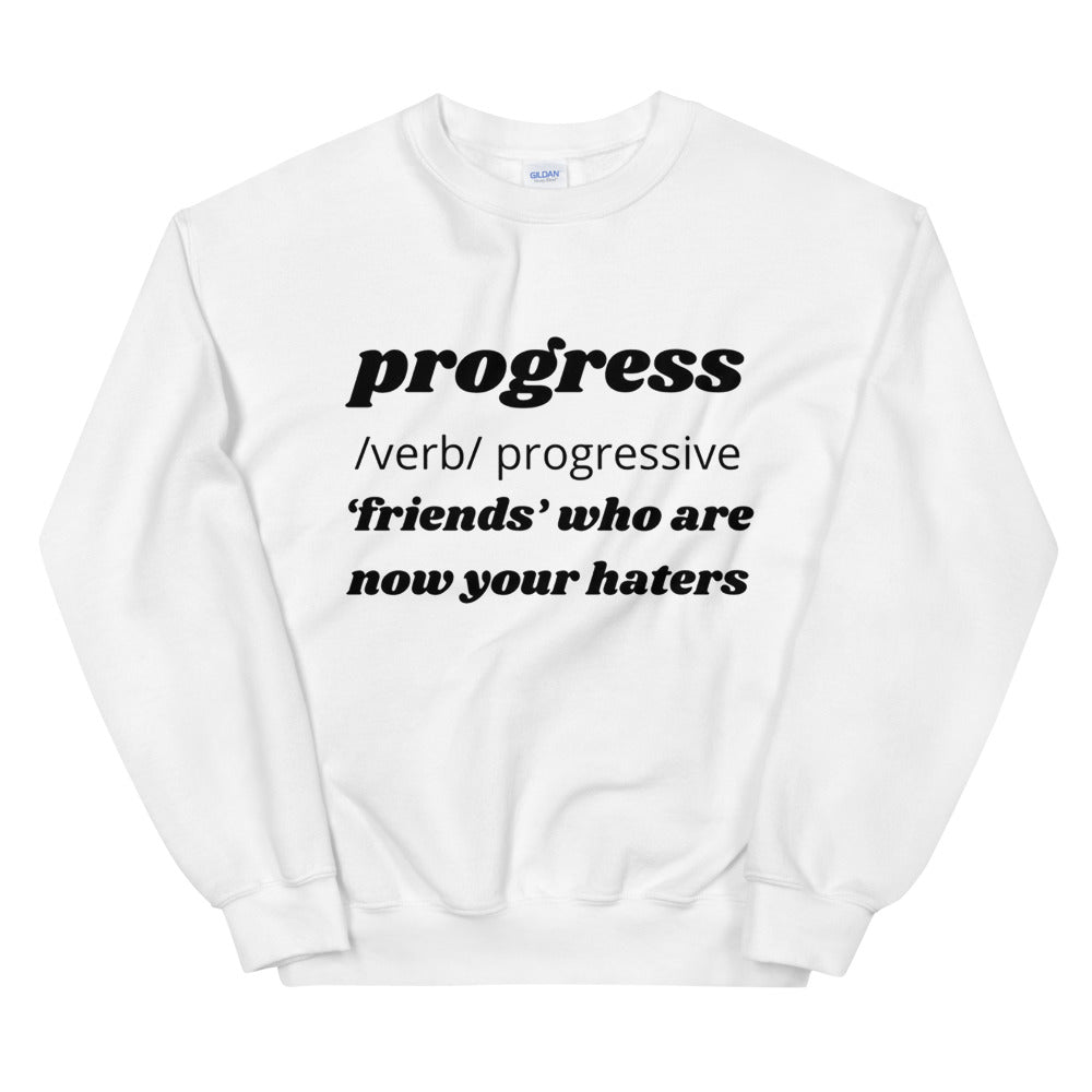 Progress Unisex Sweatshirt Cotesh Blending Trends
