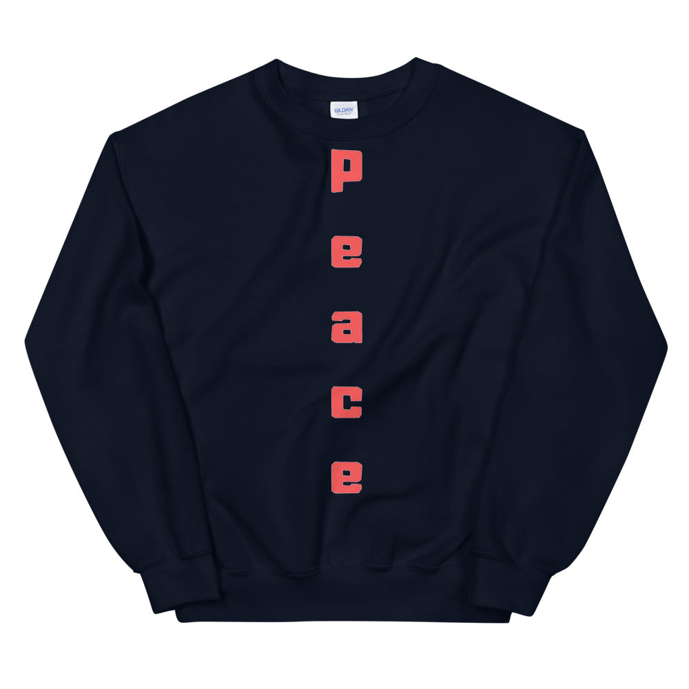 Peace Unisex Sweatshirt Cotesh Blending Trends