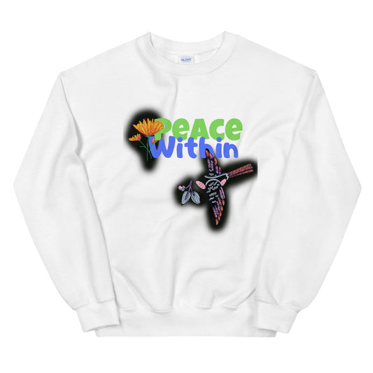 Peace within Unisex Sweatshirt Cotesh