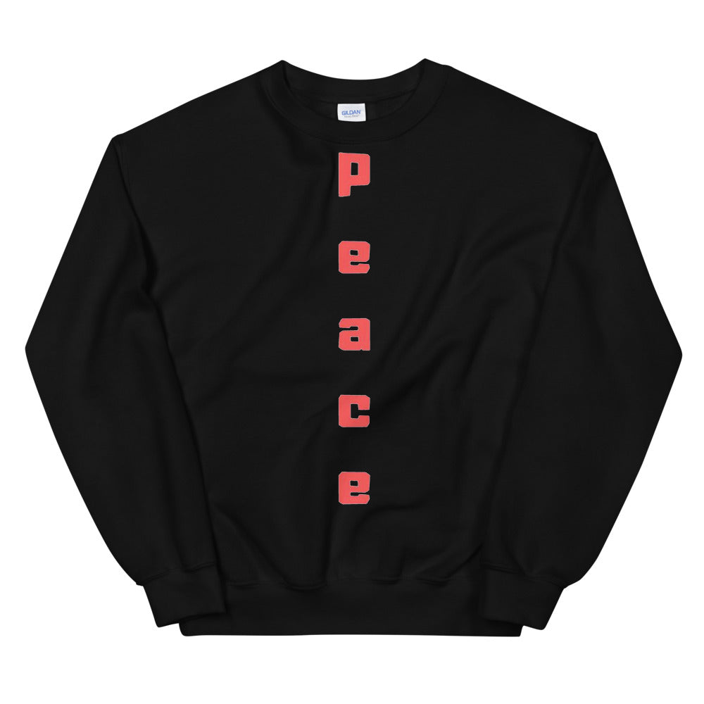 Peace Unisex Sweatshirt Cotesh Blending Trends