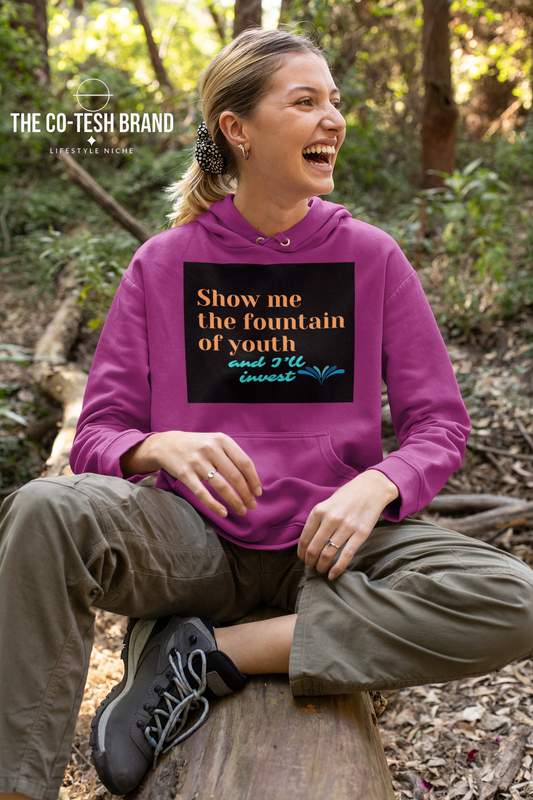 Fountain of Youth Unisex Hoodie-by Co-Tesh