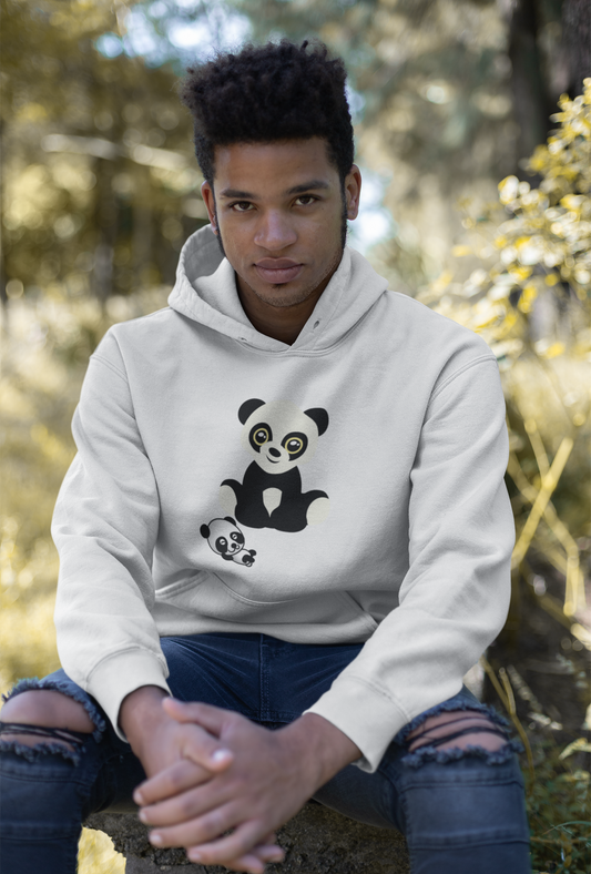 Panda Life Unisex fleece hoodie