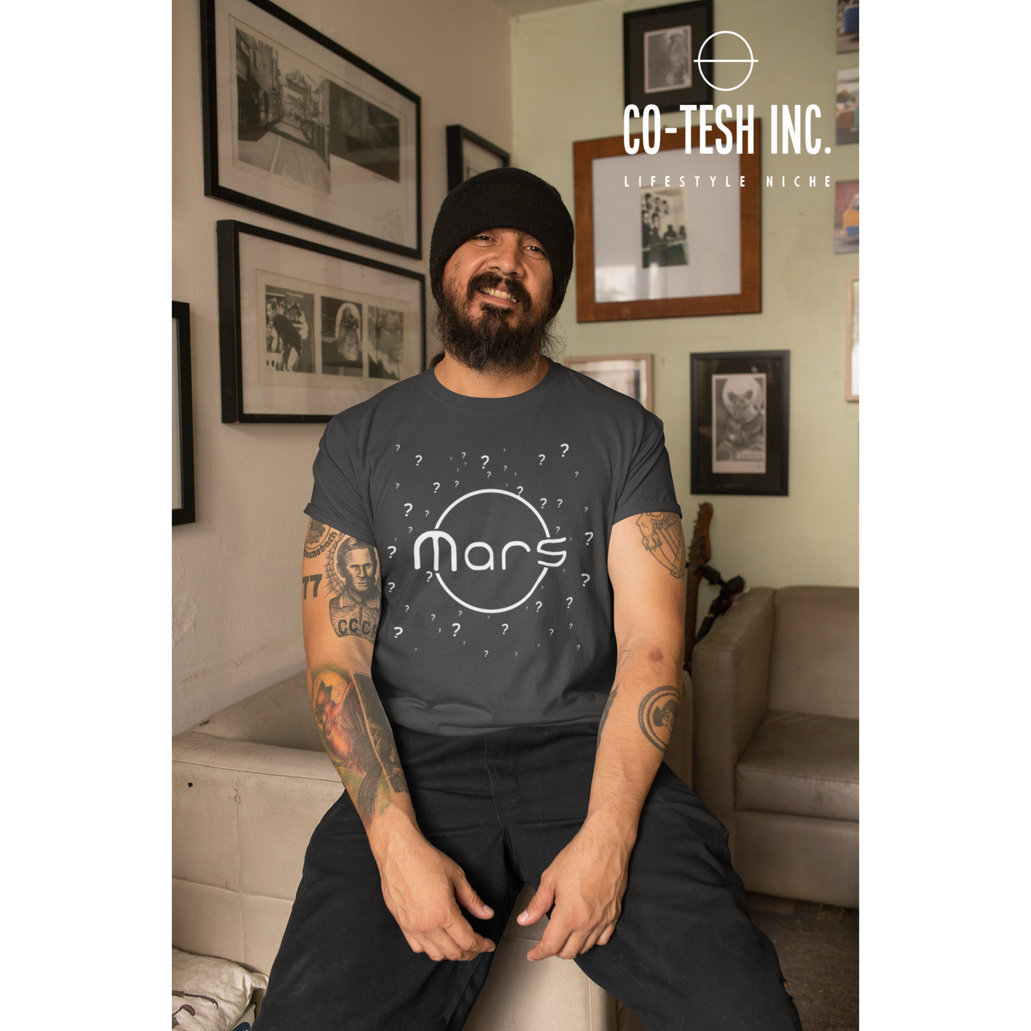 Mars | Short-Sleeve Unisex T-Shirt | Good Vibes | Expression Tees | Cotesh