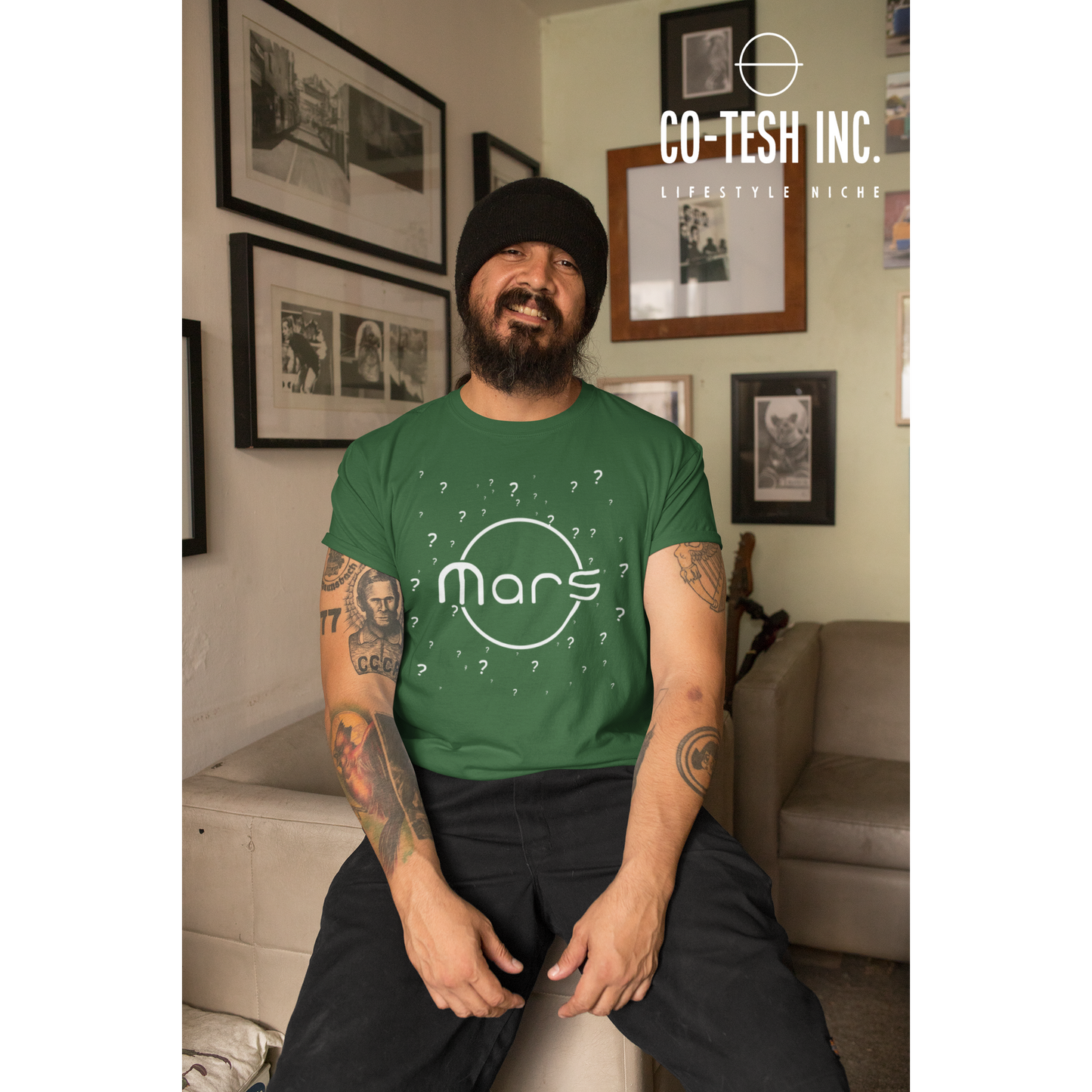 Mars | Short-Sleeve Unisex T-Shirt | Good Vibes | Expression Tees | Cotesh