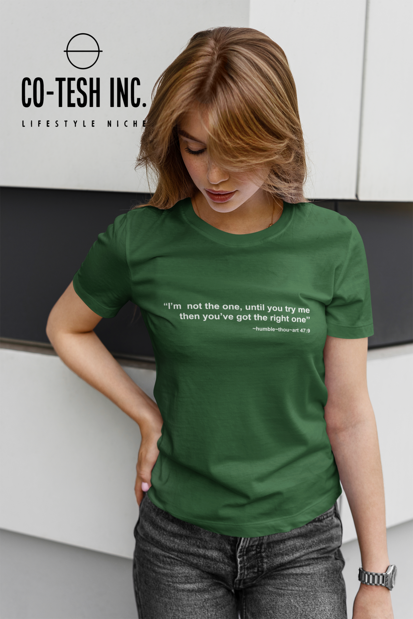 I am not the one until you try me Short-Sleeve Unisex T-Shirt  | Expression Tees | Cotesh