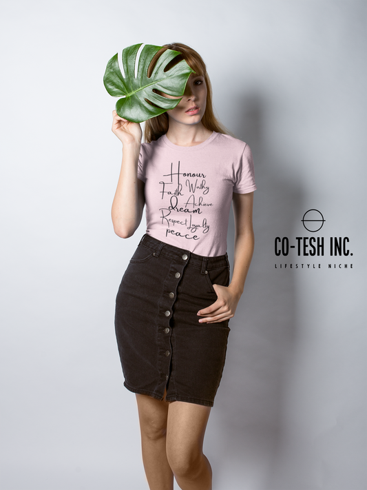 Honor Faith Worthy Short-Sleeve Unisex T-Shirt Cotesh