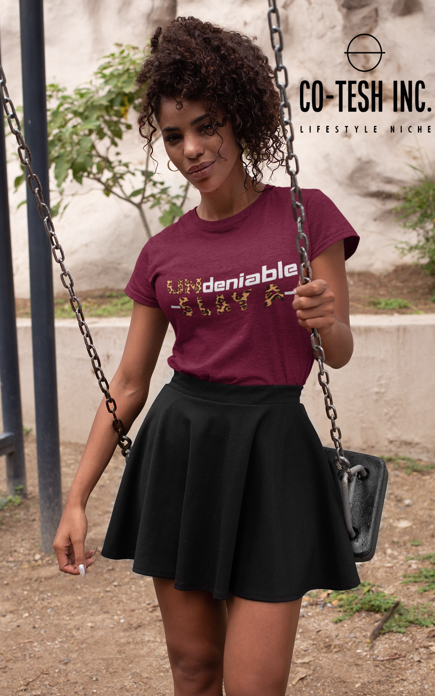 UNdeniable Slaya | Short-Sleeve Unisex T-Shirt  | Expression Tees | Cotesh