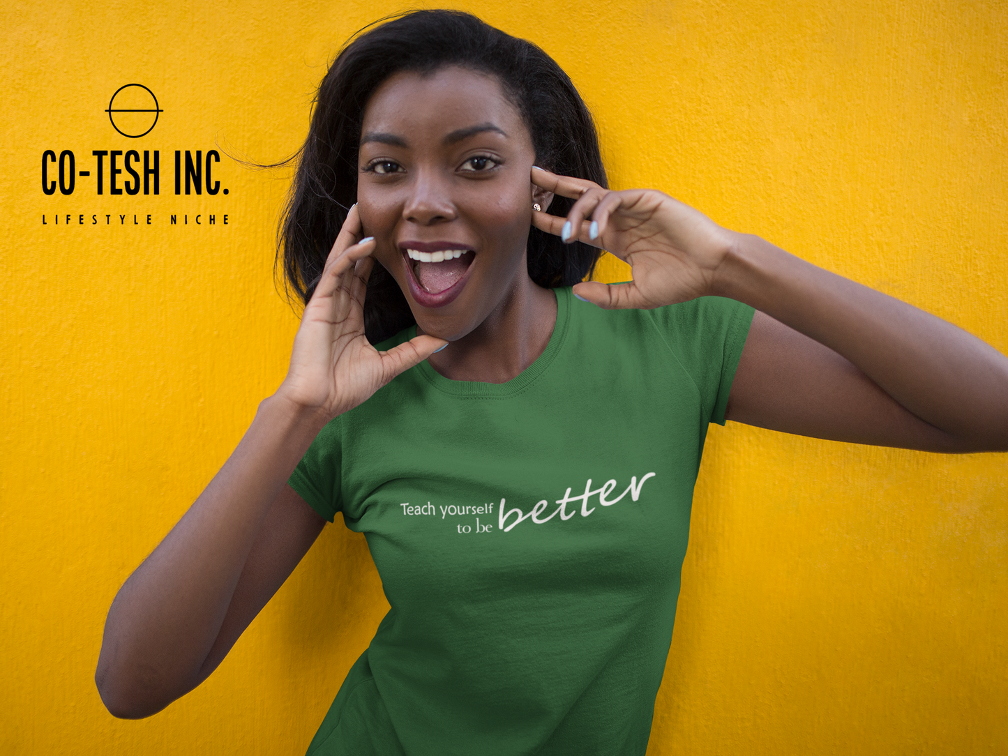 Teach Yourself to Be Better Short-Sleeve Unisex T-Shirt  | Expression Tees | Cotesh