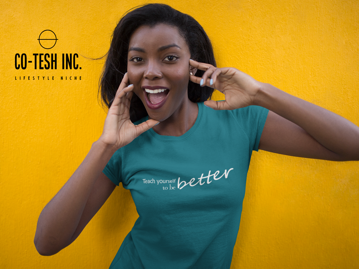 Teach Yourself to Be Better Short-Sleeve Unisex T-Shirt  | Expression Tees | Cotesh