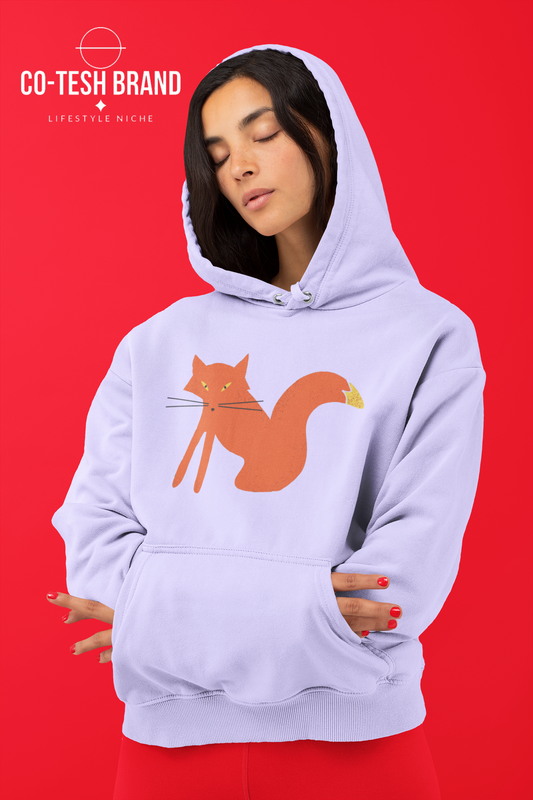 Foxy Unisex fleece hoodie