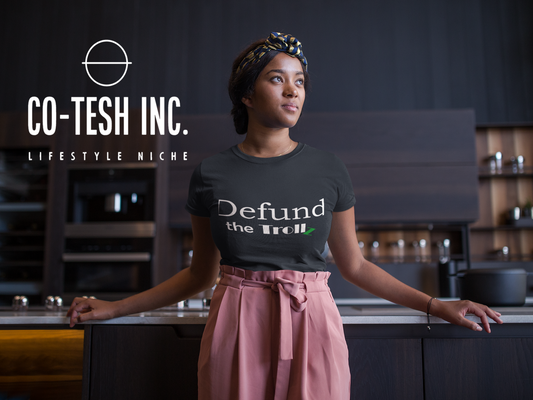 DeFund the Trolls Short-Sleeve Unisex T-Shirt | Expression Tees | Cotesh