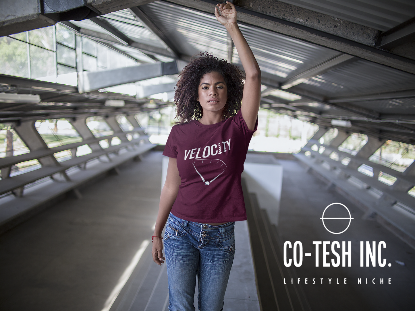 Velocity | Short-Sleeve Unisex T-Shirt | good vibes | expression tees | Cotesh