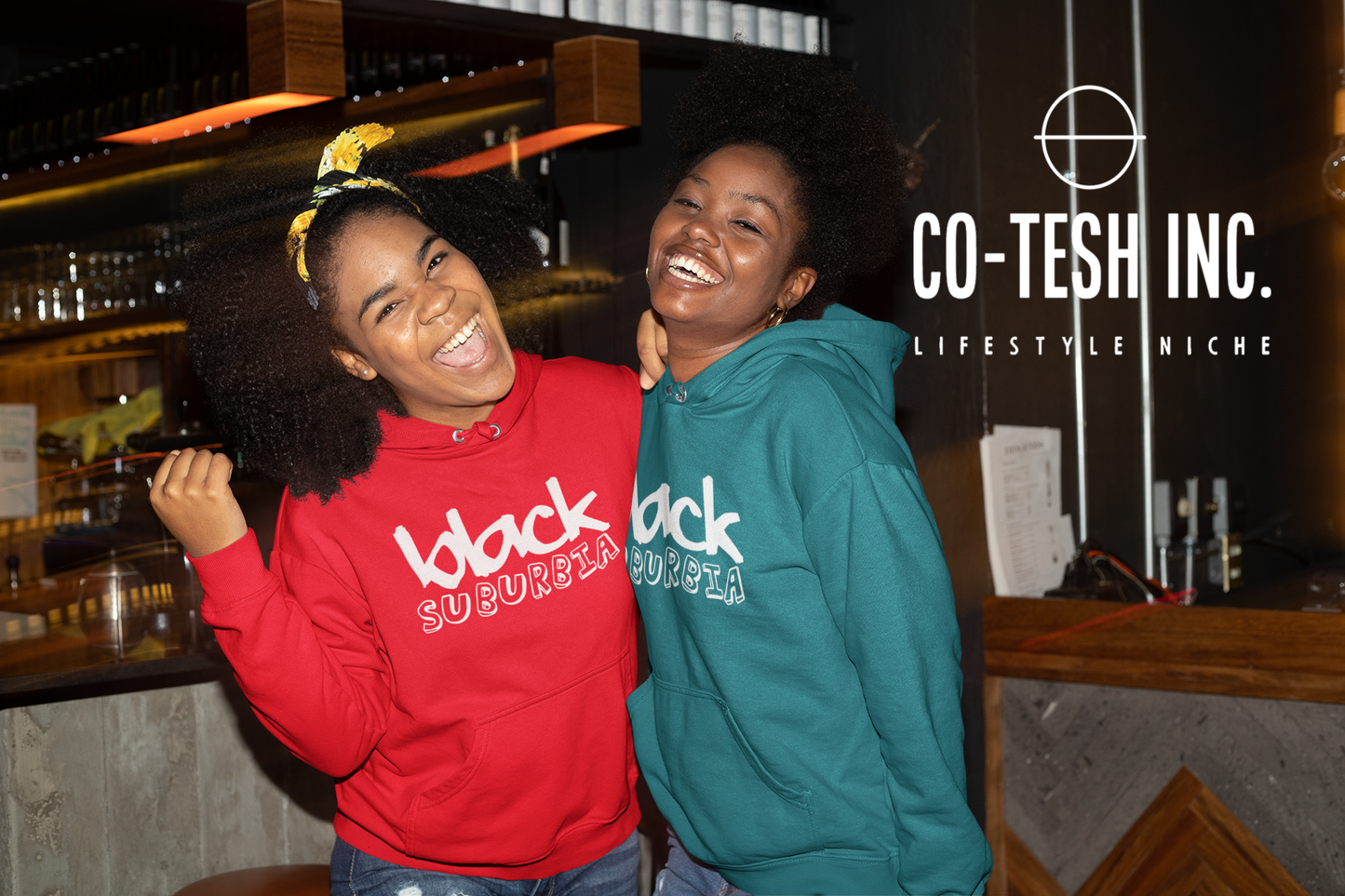 Black Suburbia | Unisex Hoodie | Expression Hoodiez | Cotesh
