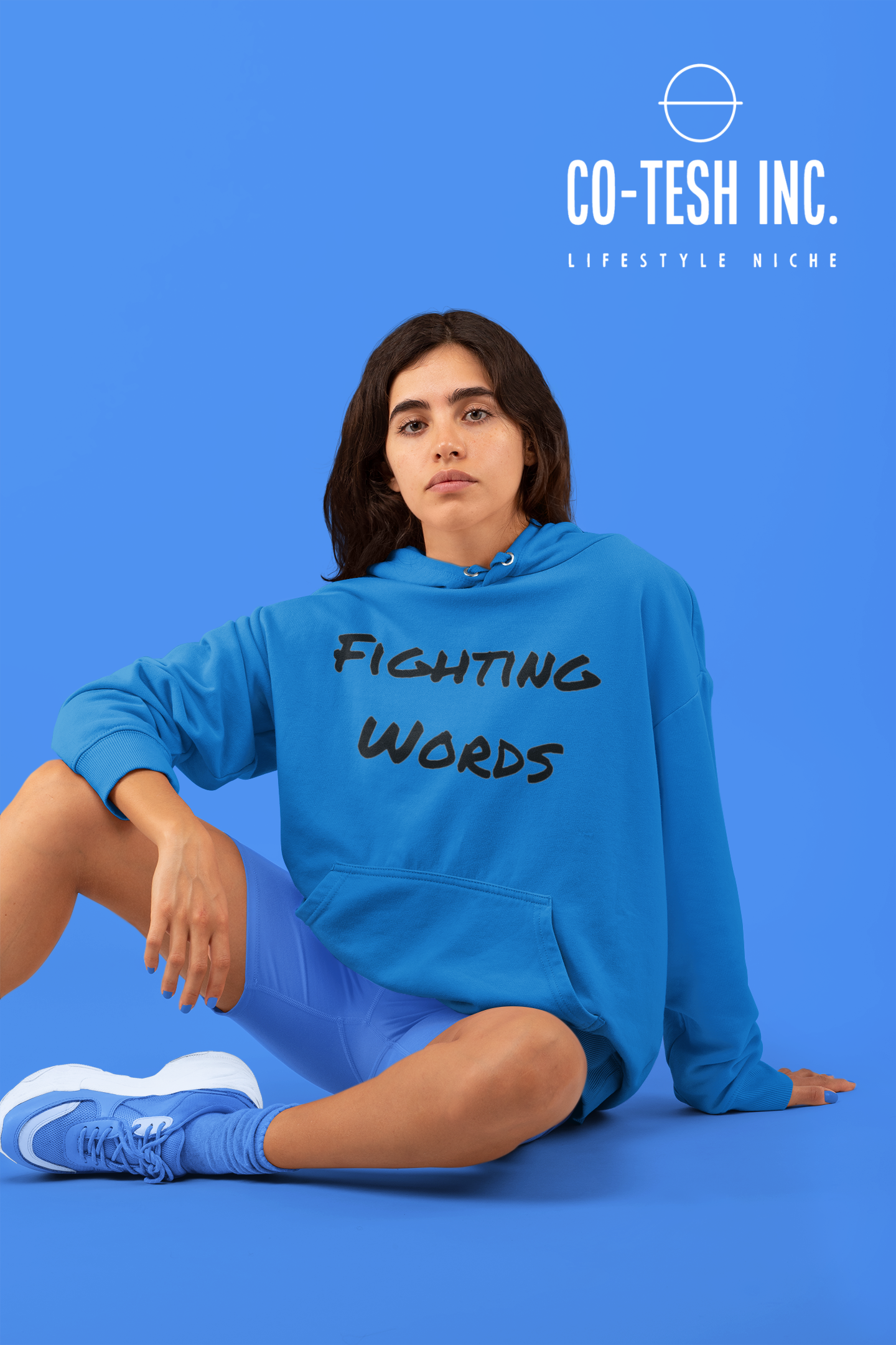 Fighting Words Unisex Sweatshirt Cotesh Blending Trends