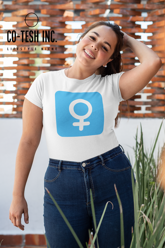 symbol ♀ Short-Sleeve Unisex T-Shirt Cotesh