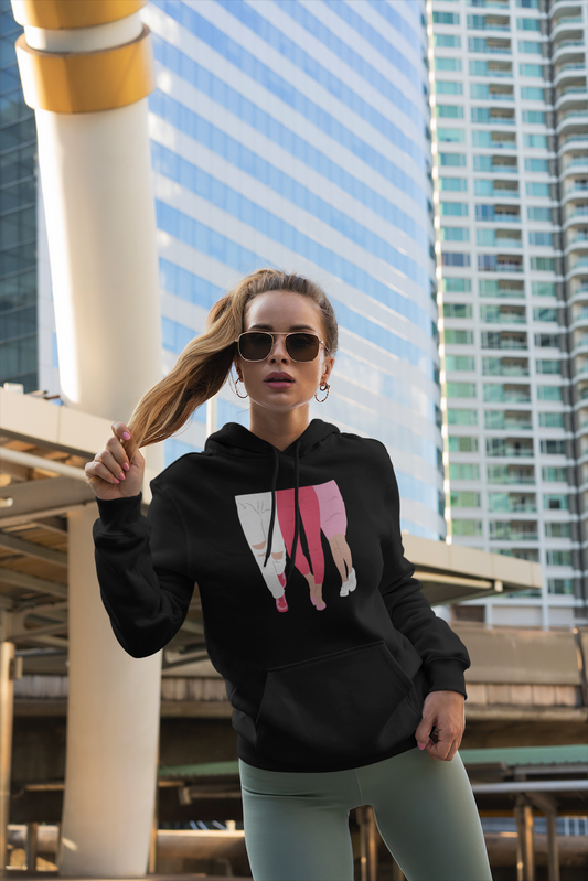 Legs Unisex fleece hoodie