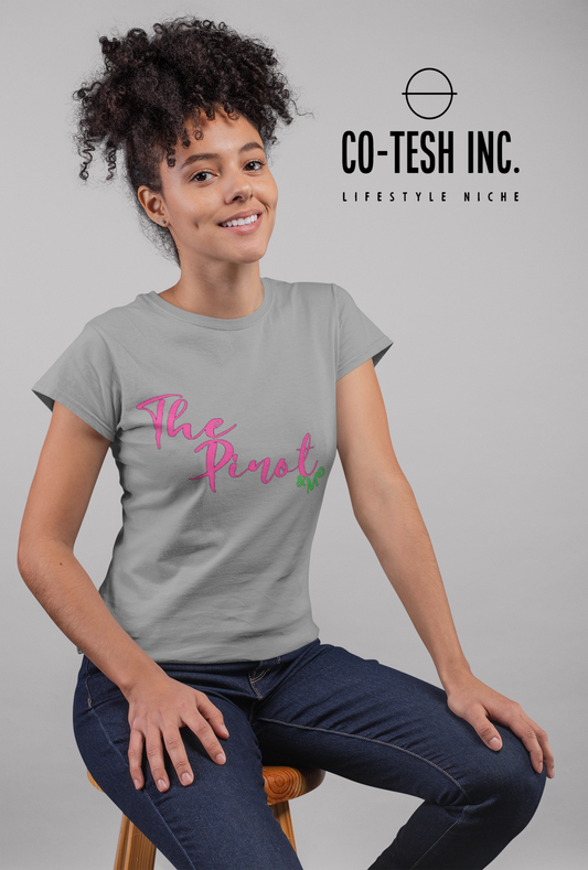 The Pinot and Me Short-Sleeve Unisex T-Shirt Cotesh Blending Trends