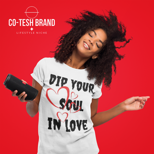 Dip your soul in love Short-Sleeve Unisex T-Shirt