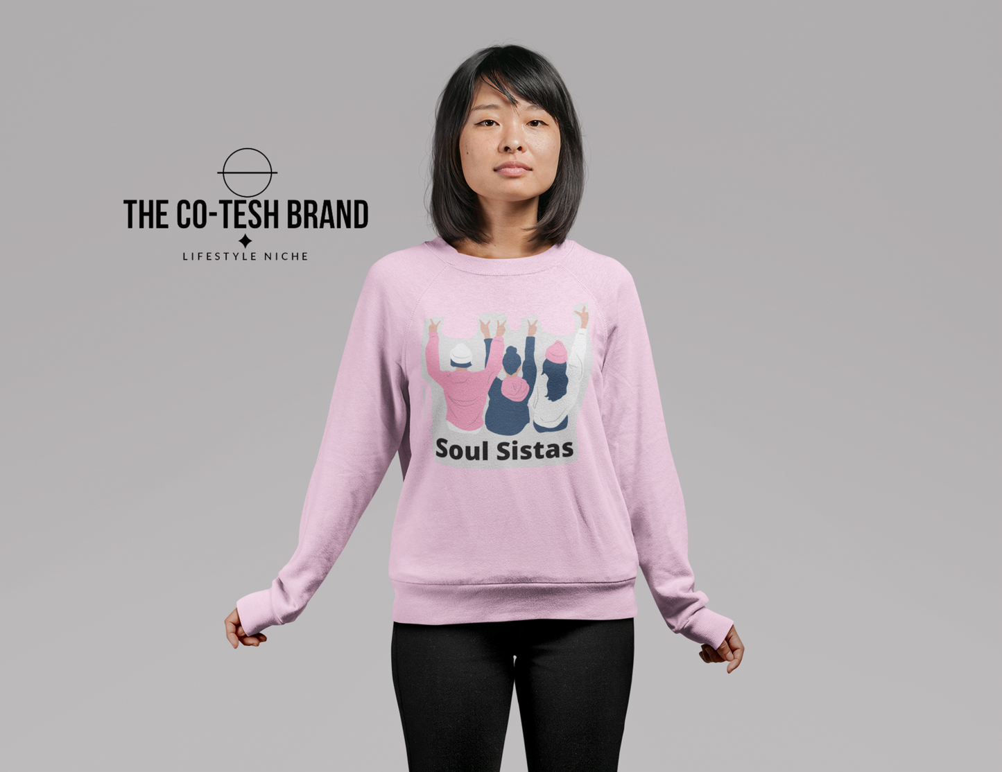 Soul Sistas-Unisex Sweatshirt by Co-Tesh