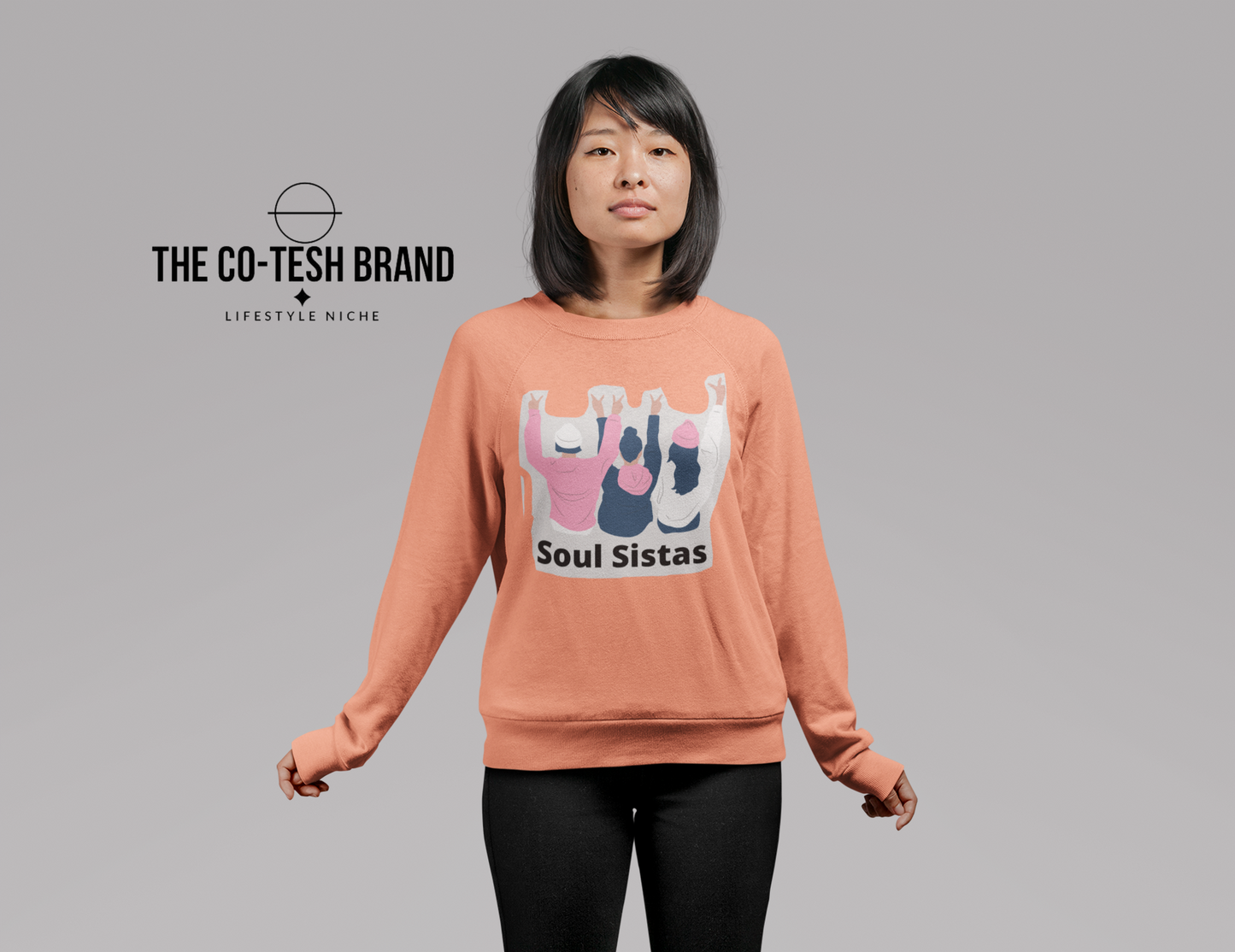 Soul Sistas-Unisex Sweatshirt by Co-Tesh