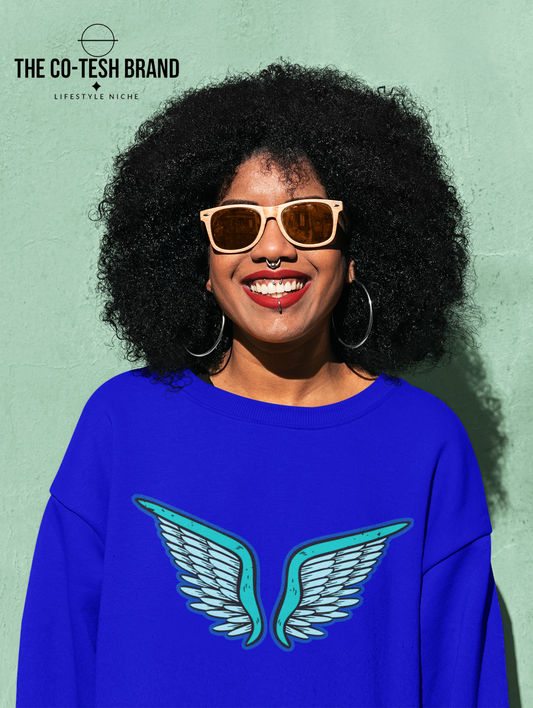 Angel Wings-Unisex Sweatshirt by Co-Tesh