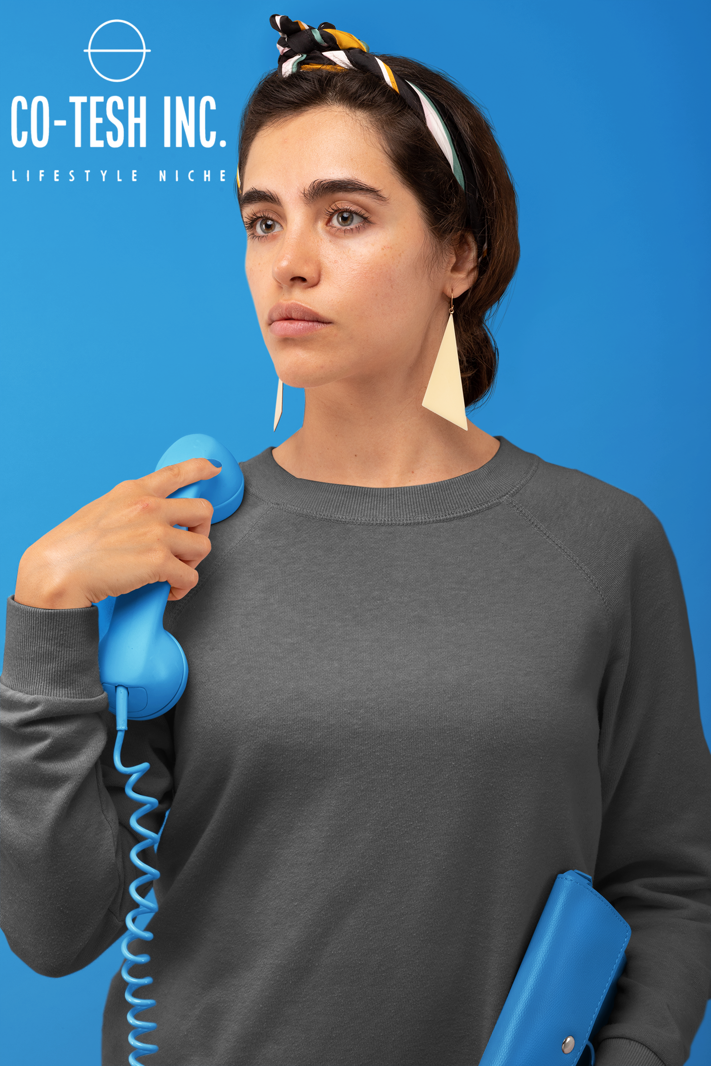 Plain Unisex Sweatshirt | Cotesh
