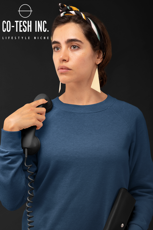 Plain Unisex Sweatshirt | Cotesh