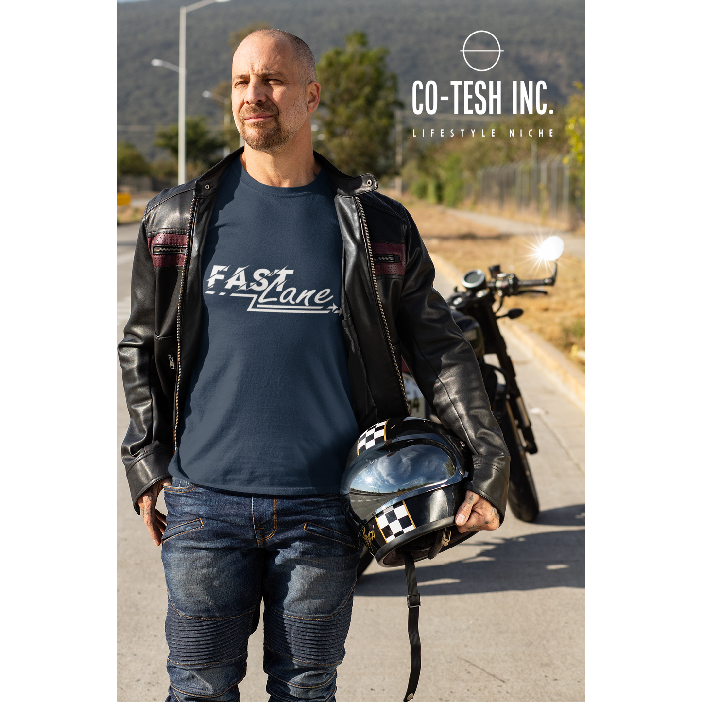 Fast Lane | Short-Sleeve Unisex T-Shirt | Good Vibes | Expression Tees | Cotesh