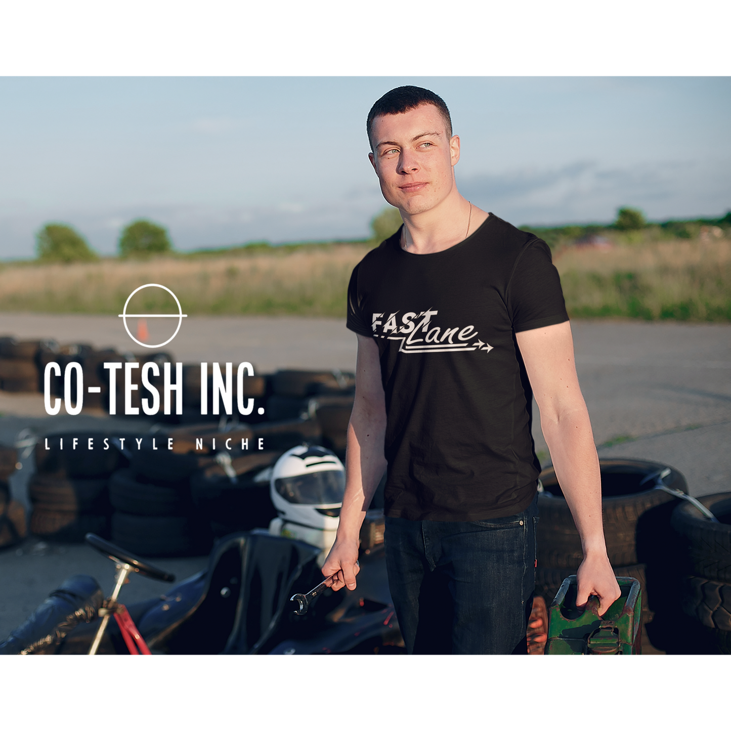 Fast Lane | Short-Sleeve Unisex T-Shirt | Good Vibes | Expression Tees | Cotesh