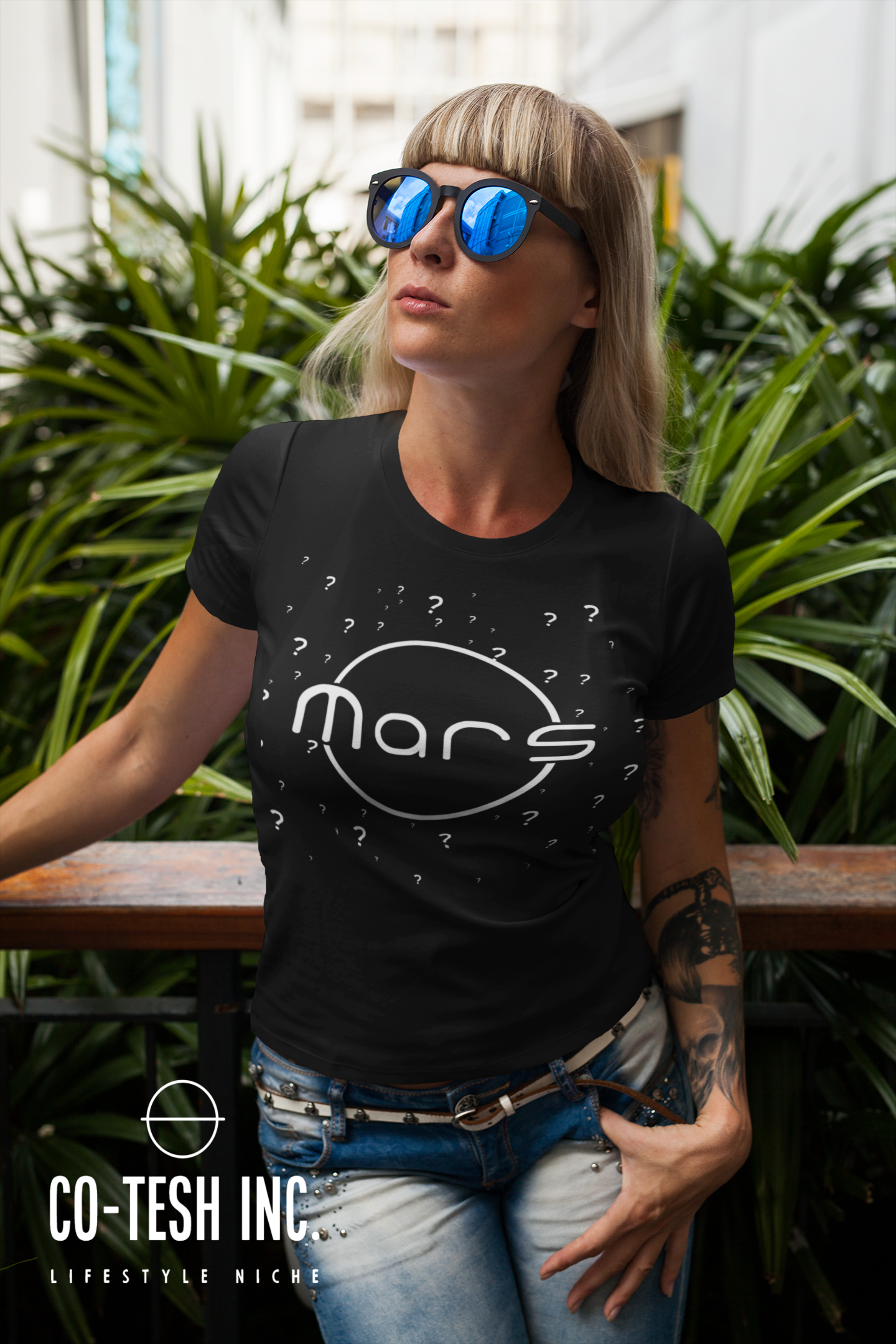 Mars | Short-Sleeve Unisex T-Shirt | Good Vibes | Expression Tees | Cotesh