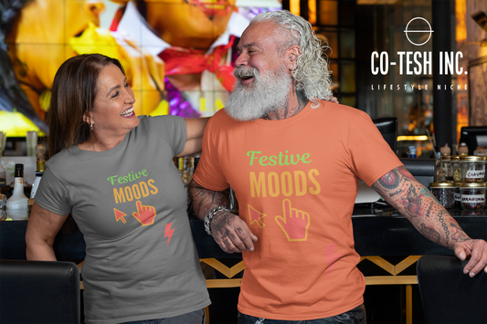 Festive Moods Short-Sleeve Unisex T-Shirt Cotesh