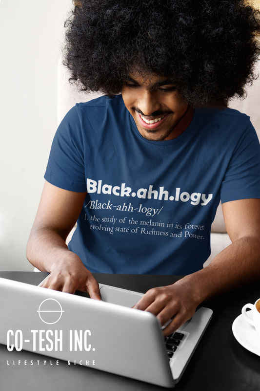 Black.ahh.logy | Short-Sleeve Unisex T-Shirt | Conscious Movement | Cotesh | expression tees