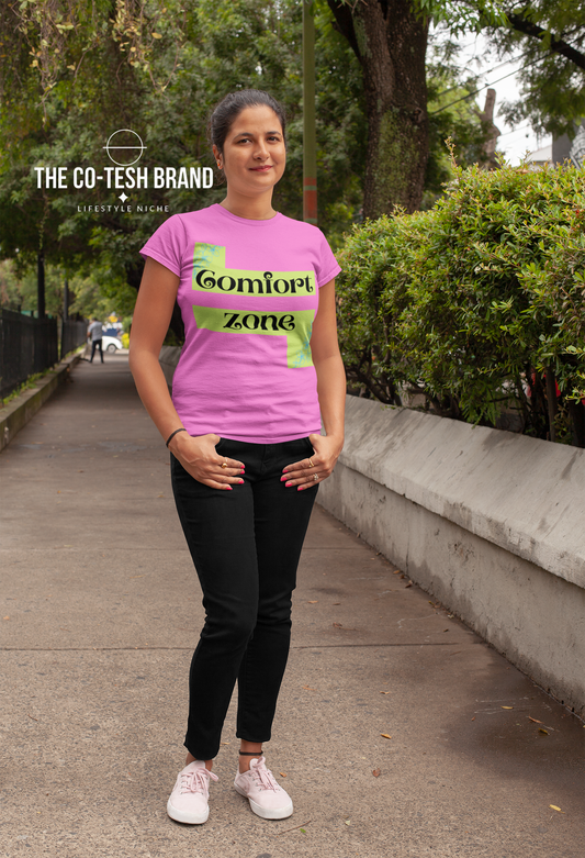 Comfort Zone-Short-Sleeve Unisex T-Shirt by Co-Tesh