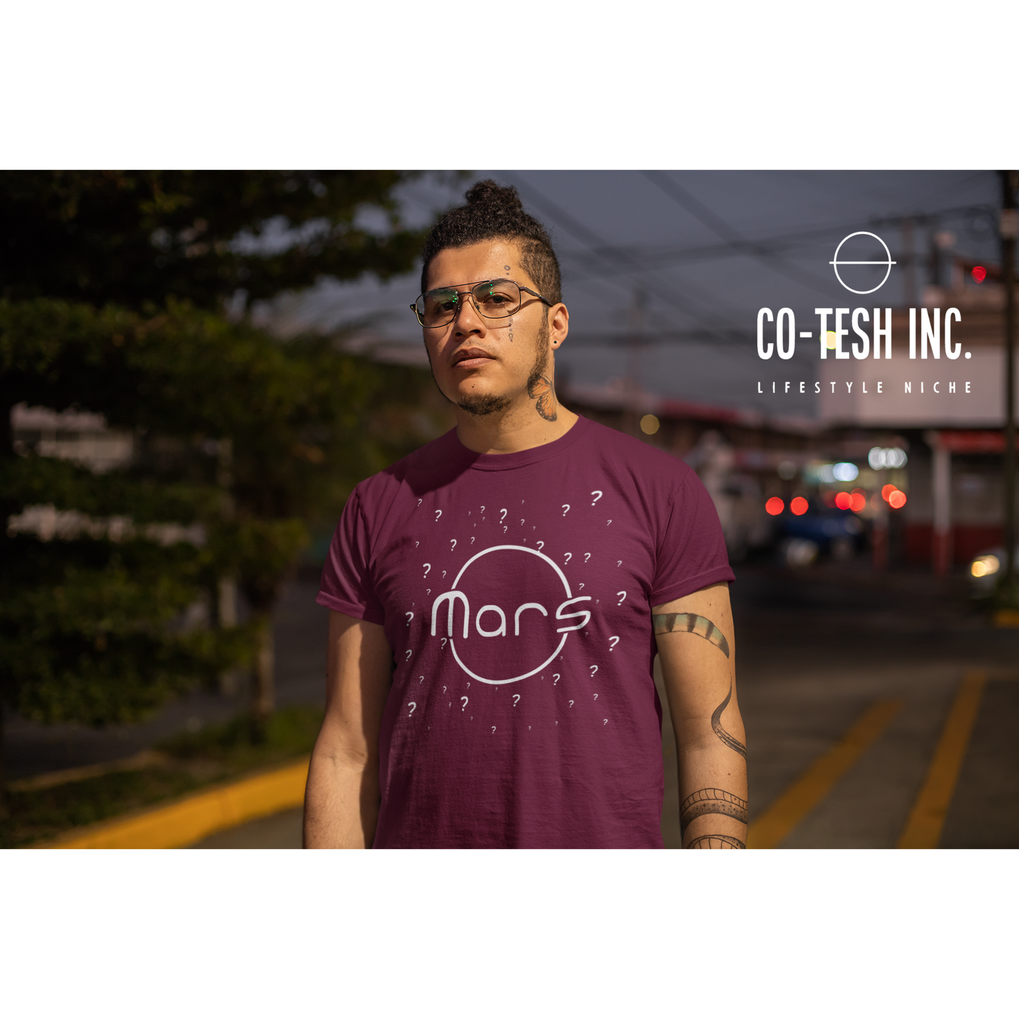 Mars | Short-Sleeve Unisex T-Shirt | Good Vibes | Expression Tees | Cotesh