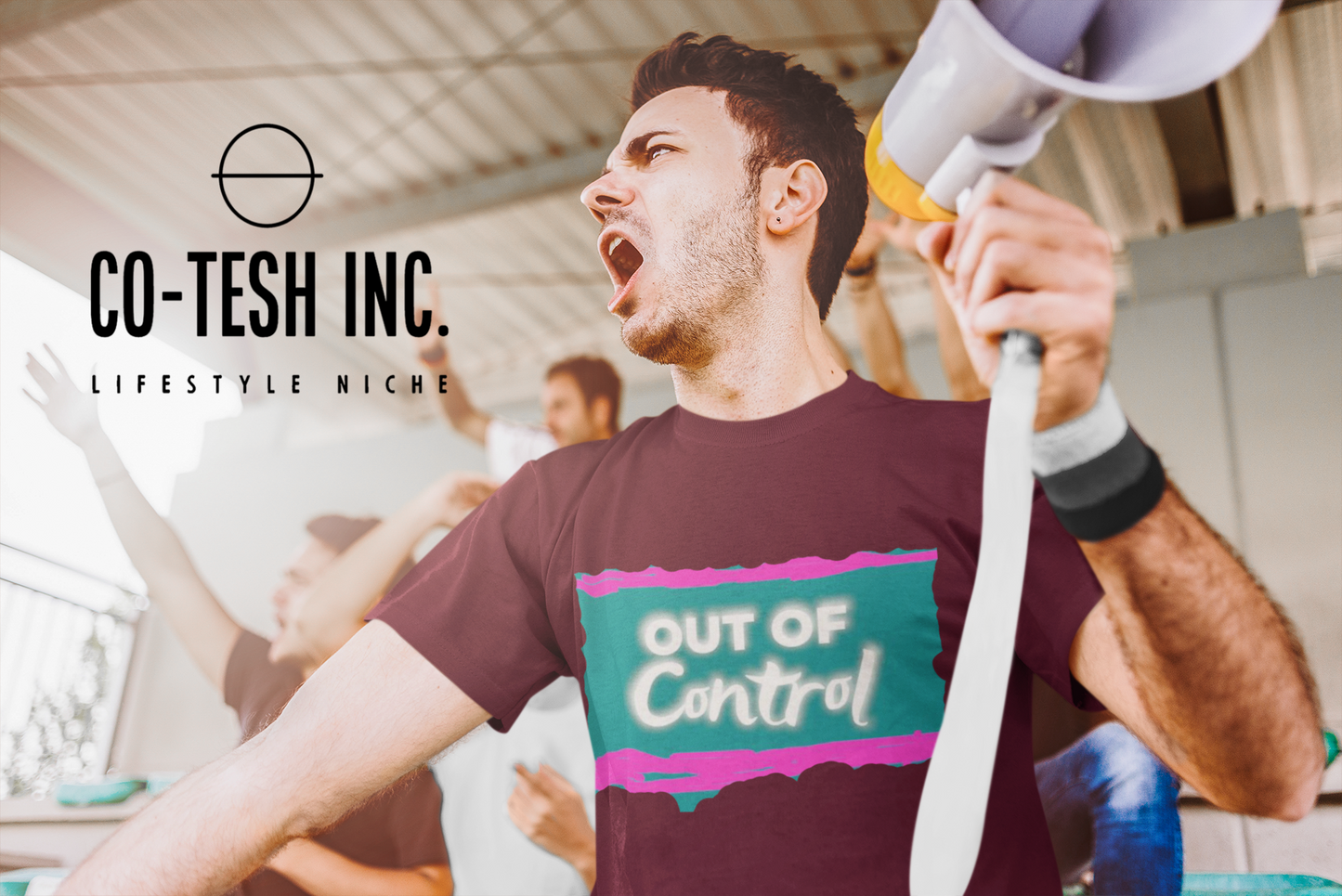 Out of control Short-Sleeve Unisex T-Shirt Cotesh