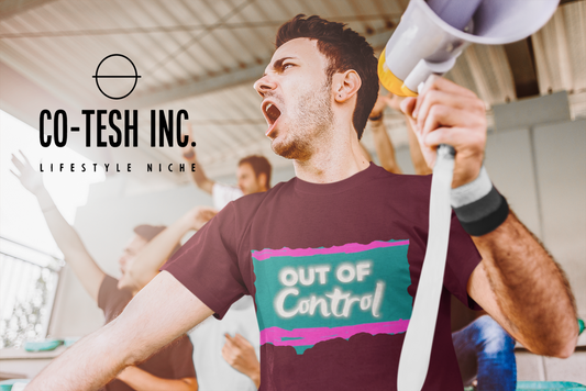 Out of control Short-Sleeve Unisex T-Shirt Cotesh