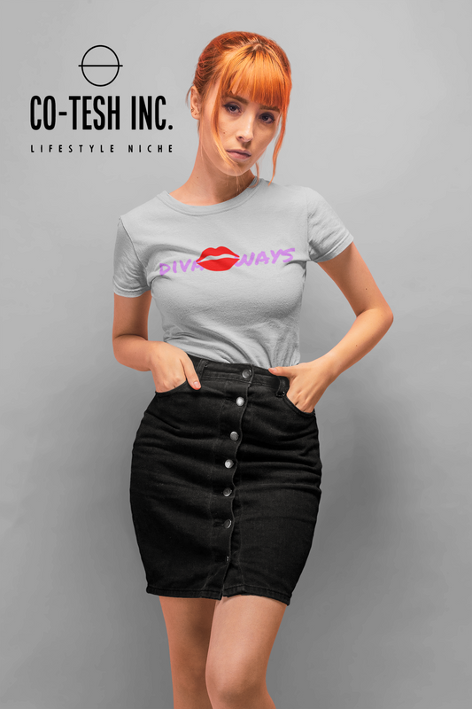 Diva Ways Short-Sleeve Unisex T-Shirt Cotesh
