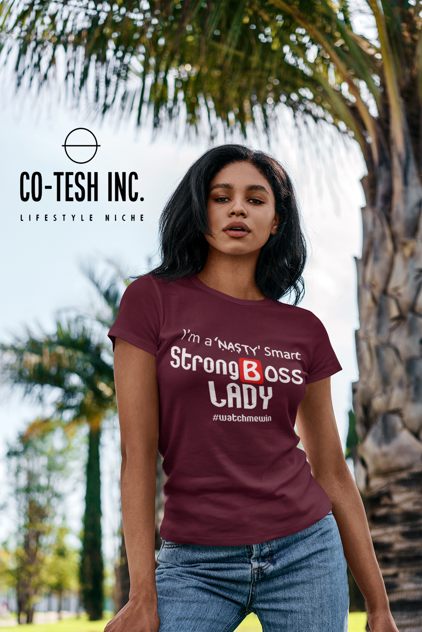 I am a Nasty Strong Boss lady Short-Sleeve Unisex T-Shirt  | Expression Tees | Cotesh