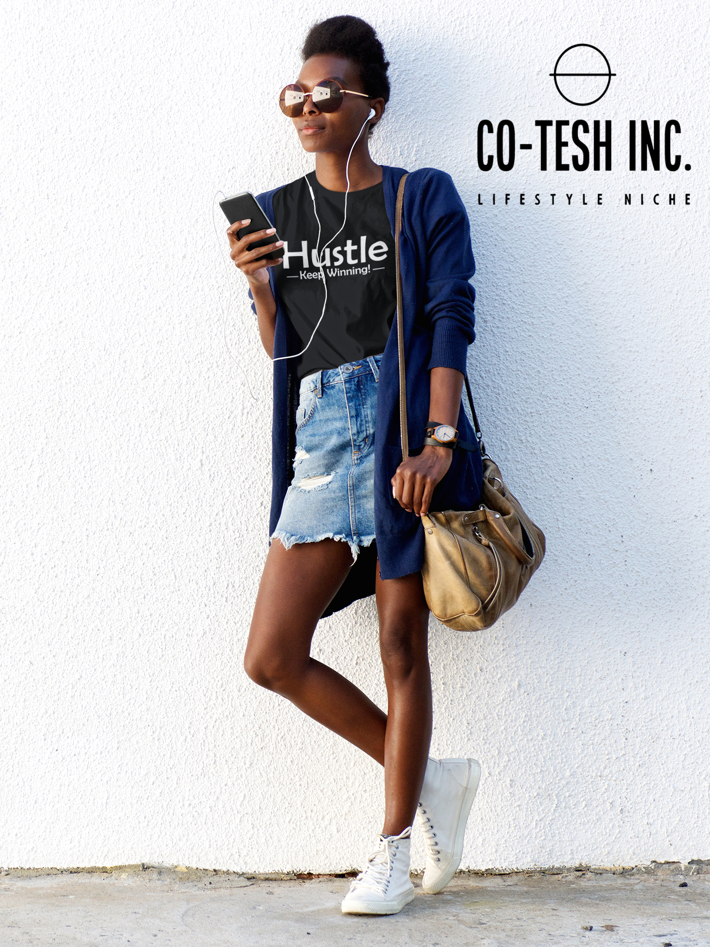 Hustle Keep Wining Short-Sleeve Unisex T-Shirt  | Expression Tees | Cotesh