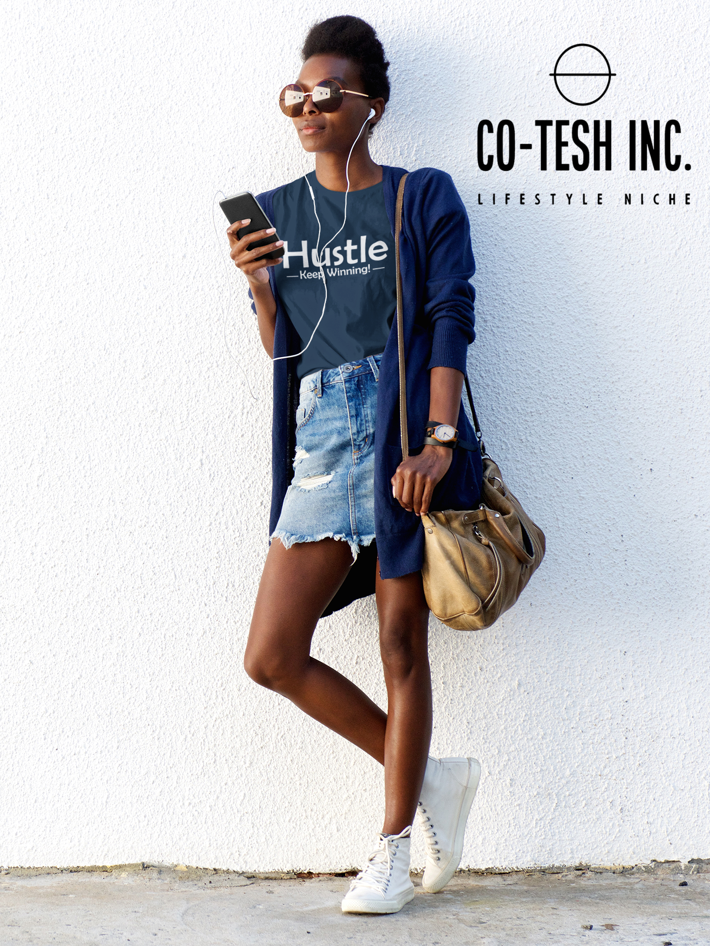 Hustle Keep Wining Short-Sleeve Unisex T-Shirt  | Expression Tees | Cotesh