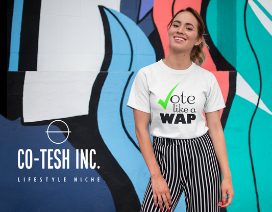 Vote Like Wap Short-Sleeve Unisex T-Shirt | Cotesh | WAPvention